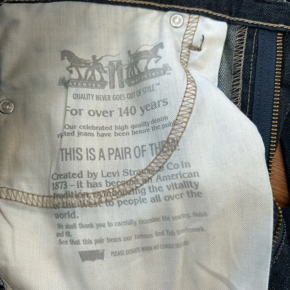 Men’s Levi’s 511 Slim Fit Blue Jeans 32x31 EUC - Picture 9 of 11
